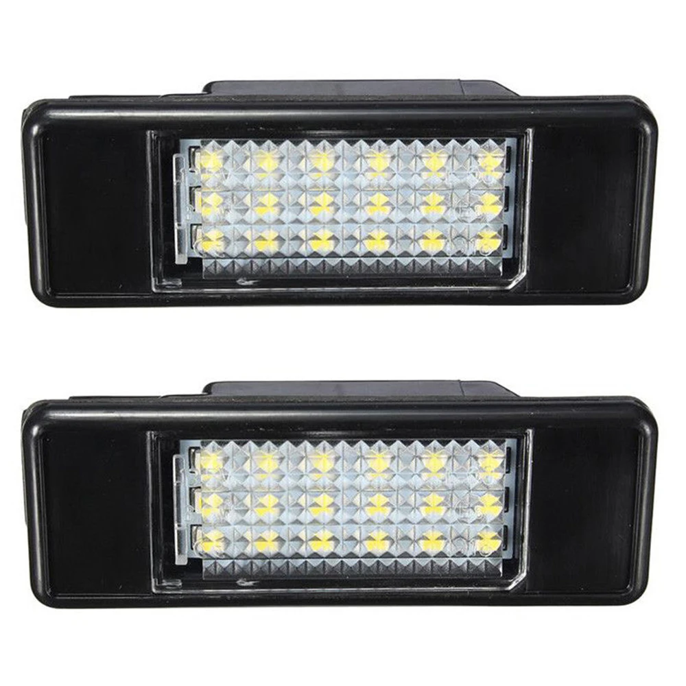 Qcdin для CITROEN 18 светодиодов автомобиля Подсветка регистрационного номера 3528 SMD сигнальная лампа белый 6500 K для Berlingo Estate Ван C2 C3 C4 C5 C6 C8 DS3