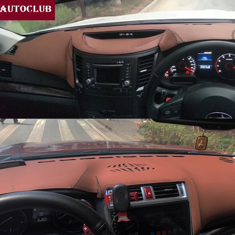 Кожаный коврик для приборной панели Subaru Legacy outback 2010-2019 от солнца 2011 2012 2013 2014 2015 2016 |