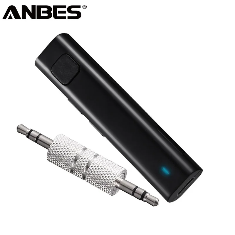 ANBES беспроводной адаптер Bluetooth приемник 4 2 аудио AUX 3 5 мм Музыкальный