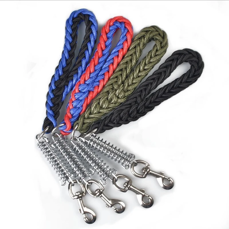 N16 Высокое качество большой Поводок для собаки нейлоновый тканый домашних