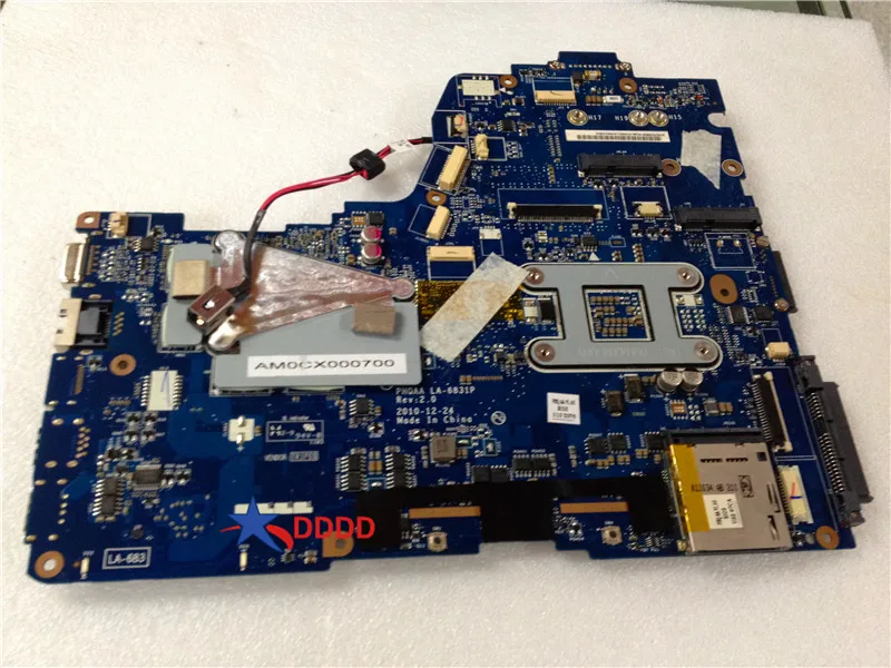 Оригинальная материнская плата для ноутбука Toshiba A665 A660 s989 K000121740 PHQAA LA-6831P