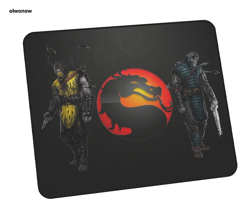 Коврик для мыши mortal kombat геймеров красивый коврик 35x30 см ноутбука игровой в