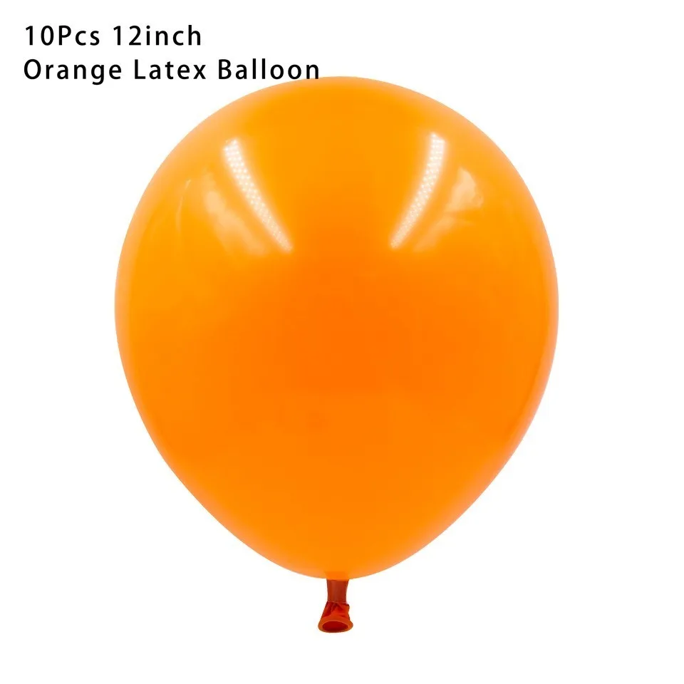 10pcs orange Космический набор космонавты и ракеты фольгированные шары Вселенная Галактика тематические шары День рождения Детские игрушки для душа - Цвет: 10pcs orange