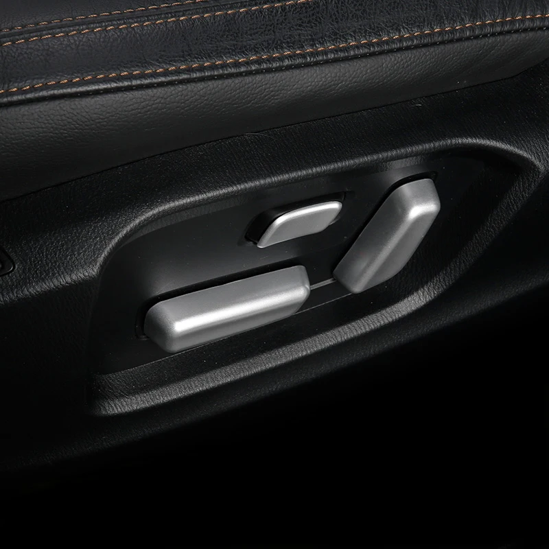 Matte Chrome Interior Power Seat Adjustment Switch Cover Trims FOR 2014 2015 Mazda6 GJ ATENZA Mazda 6 M6 ( FIT Left hand drive ) |
