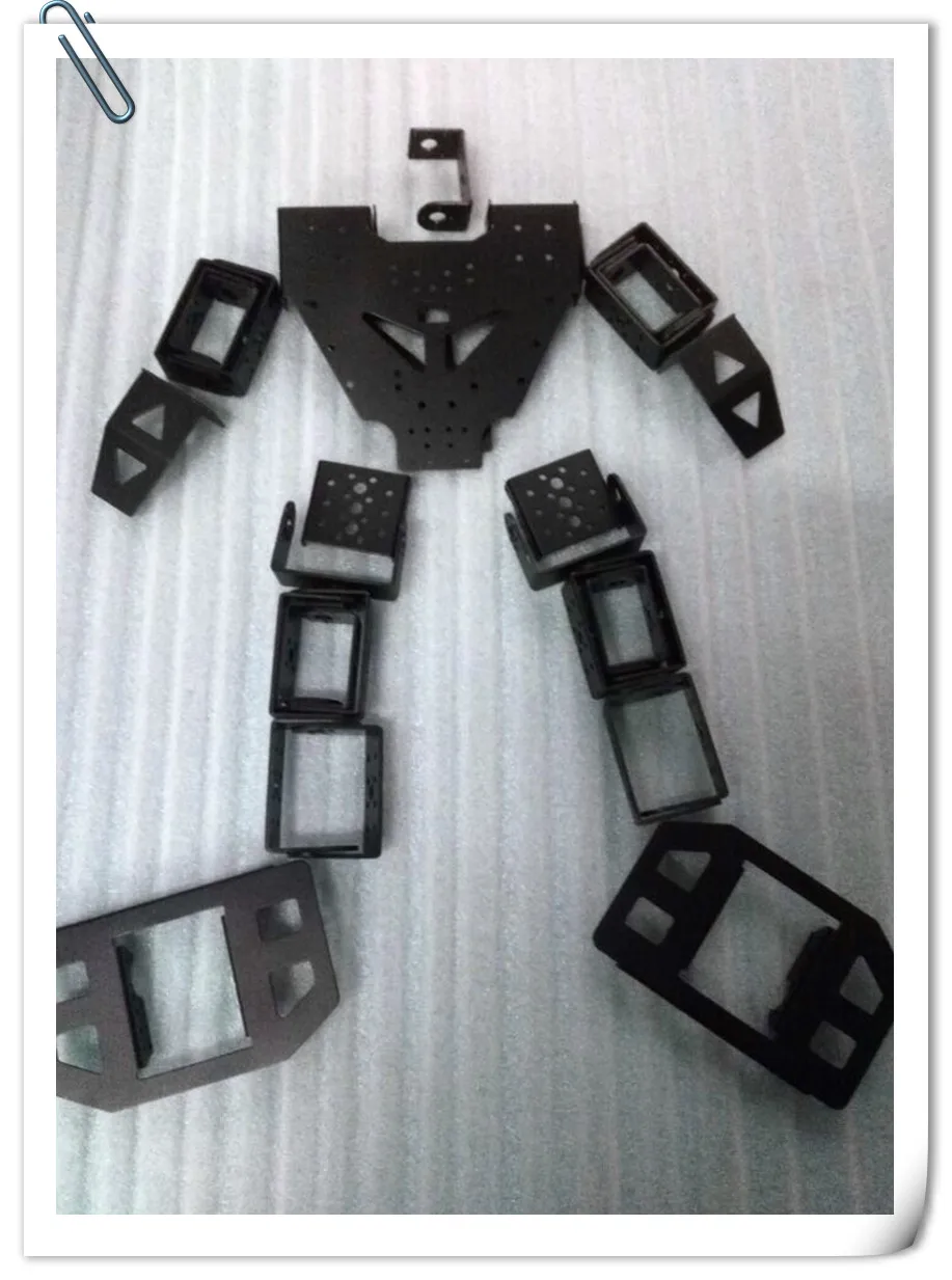 17DOF Arduino рама робота-человечка (без сервопривода), управление сервоприводом, Роботизированный образовательный набор роботов, сервопривод Bracke