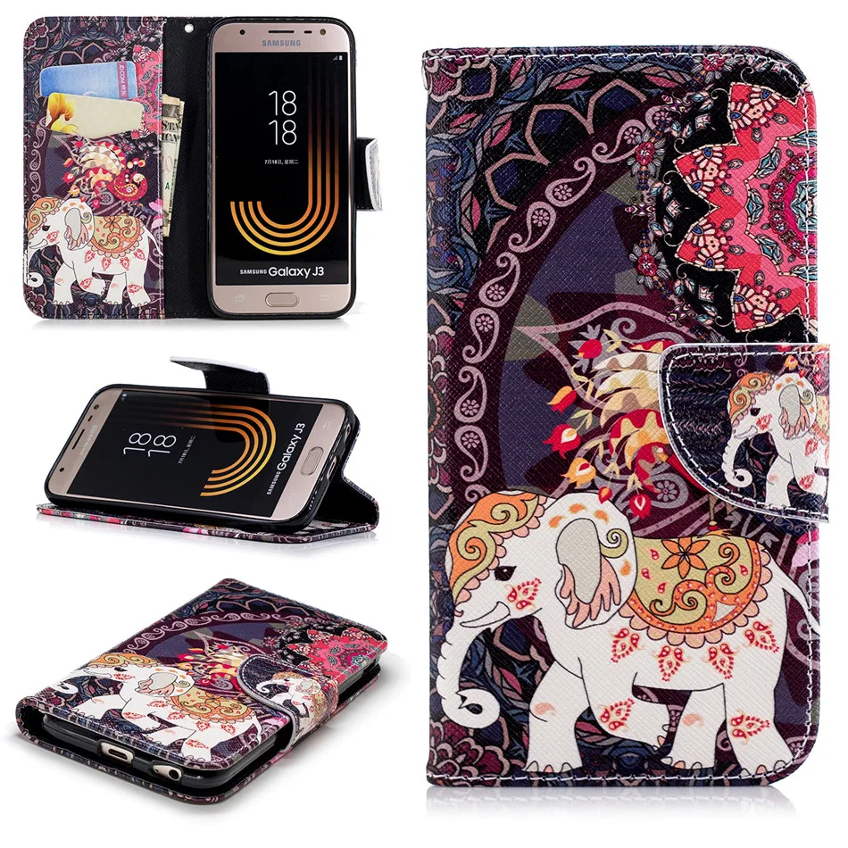 Для samsung Galaxy A520 j330 j530 j730 j3 j5 j7 A5 S10 S10E S9 S8 плюс Ретро защелкивающийся кожаный чехол-бумажник с карманами крышка Фирменная Новинка P07Z