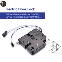 atoplee 1pcs dc12v 2a electromagnetic lock electronic locks for locking sell machine storage shelf file cabinet