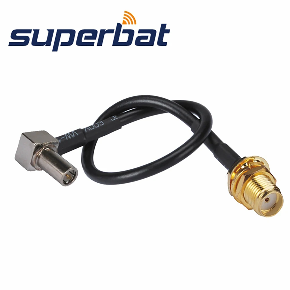Superbat MS147 штепсельная вилка с прямым углом к гнезду SMA соединительный кабель