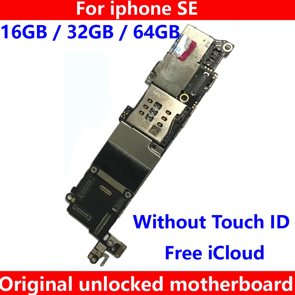 Материнская плата Free Clean iCloud IOS для iphone 5SE без touch ID оригинальная материнская с