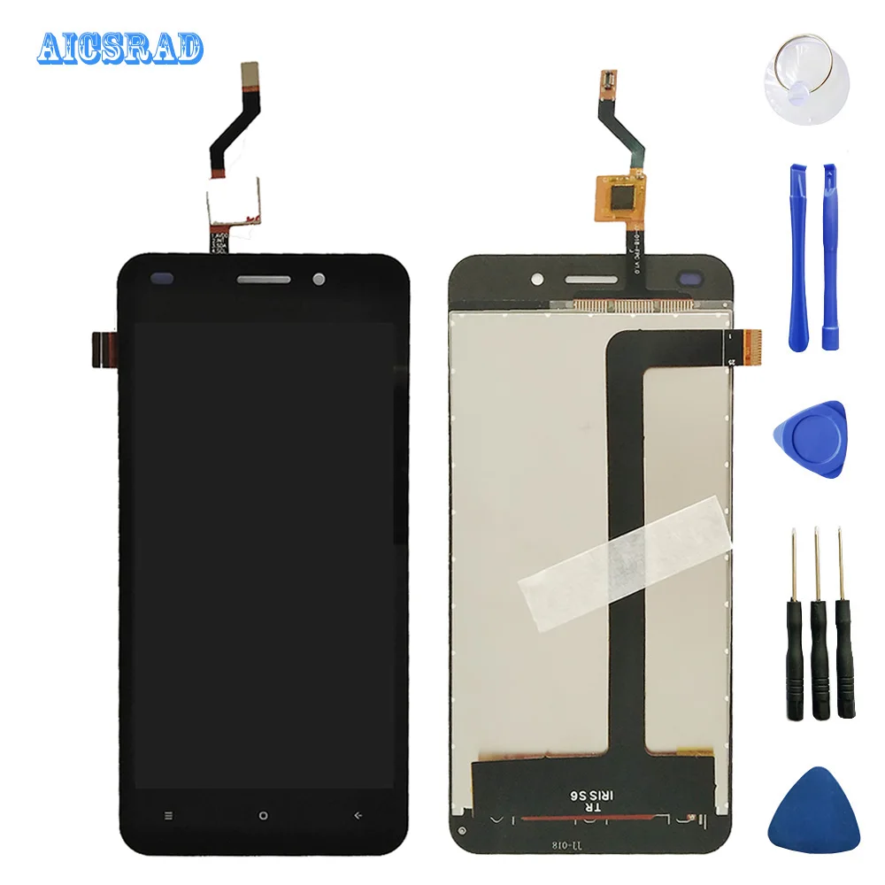 4 5 inch высокое качество Протестировано для Ирис i-S6 тонкий lcd Дисплей + Сенсорный