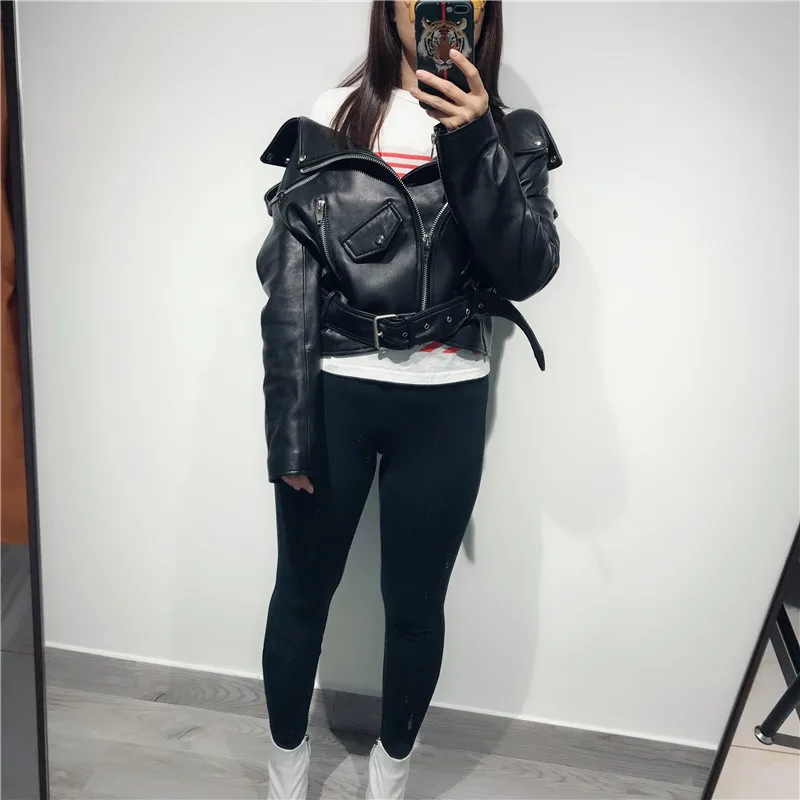 Женская куртка из натуральной кожи | одежда