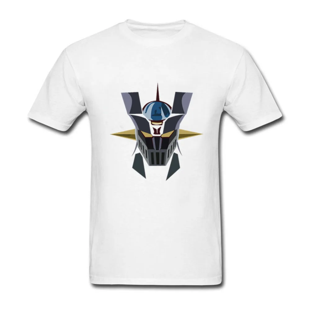 Футболка Mazinger Z мужская с аниме хлопковая рубашка коротким рукавом топ в японском