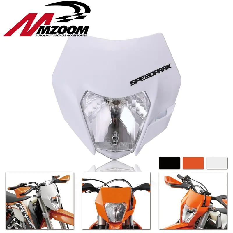 Универсальные фары обтекатель для KTM Dirt Pit Bike Motorcross Supermoto SX F EXC SMR MX XC мотоцикл