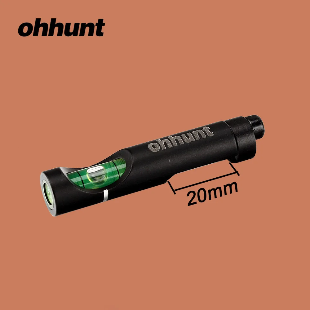 Ohhunt охотничий пузырьковый уровень для 11 мм ласточкин хвост или 20 Вивер база