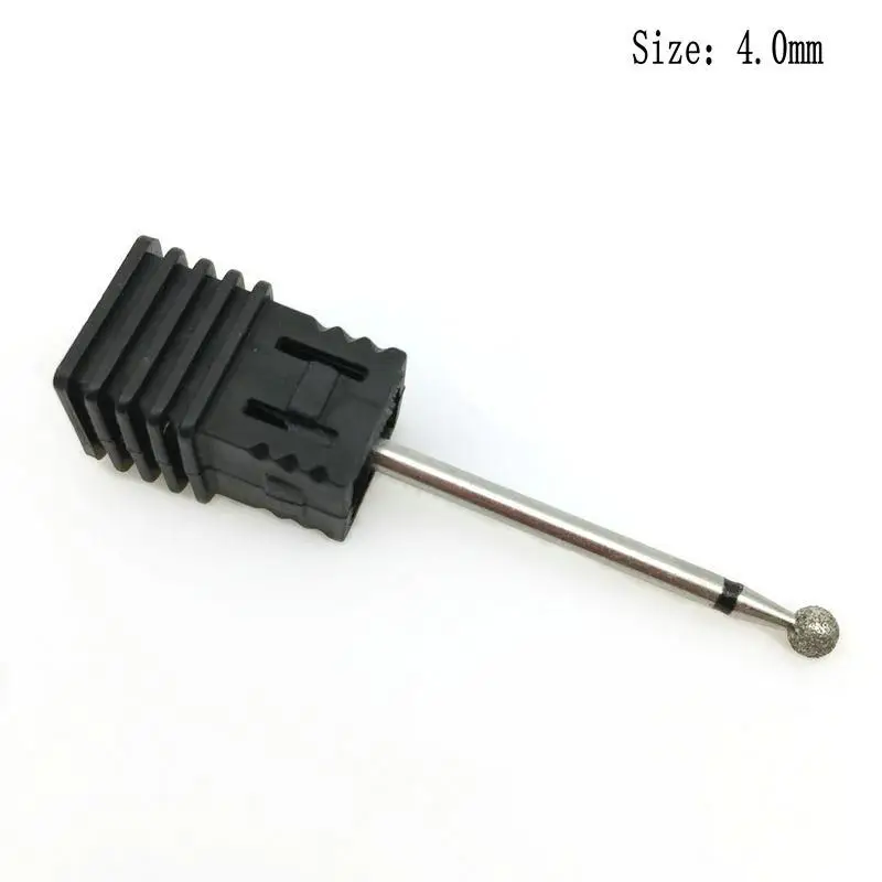 6 Type Round Diamond Nail Drill Bits Rotary Drill For Manicure Electric Machine Accessories Nail Files Cutter Tools