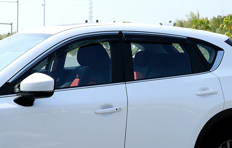 Для Mazda CX-5 CX5 2012-/ автомобильный оконный козырек вентиляционный тент дождь Солнце защита от ветра щит дефлекторы покрытие для автомобиля Стайлинг