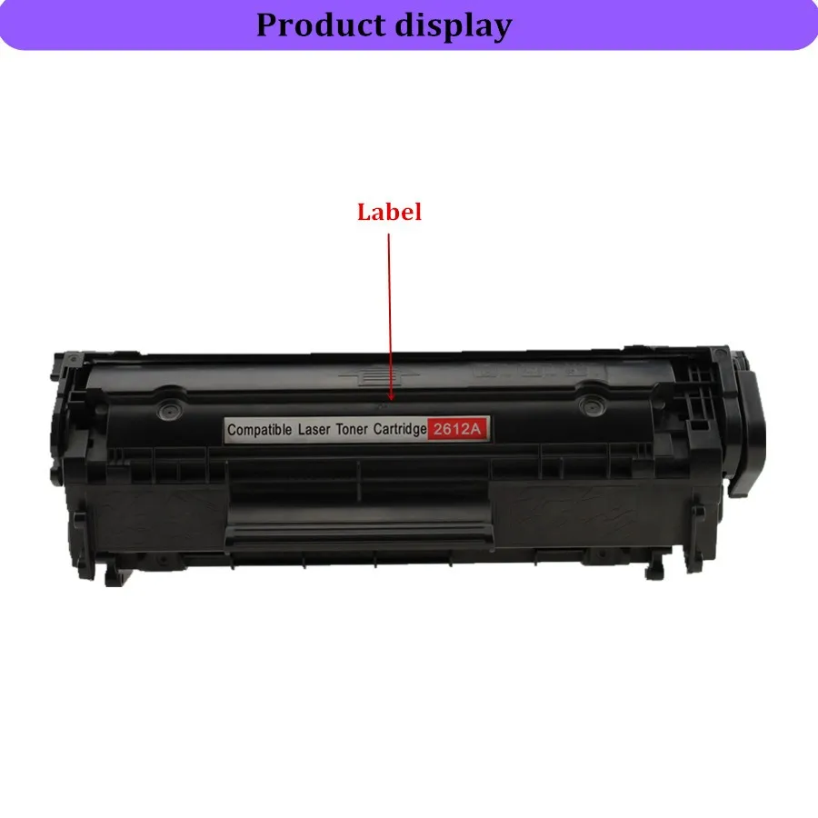 YI LE Цай совместимый тонер-картридж для hp Q2612A q2612 2612a 12a 2612 laserjet 1010 1020 1015 1012 3015 3020 3030 3050 принтер