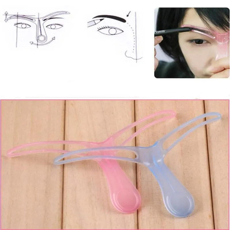 1 Pc Eyebrow Stencils Shaping Grooming Eye Brow Make Up Model Template Reusable Design Eyebrows Styling Tool | Красота и здоровье