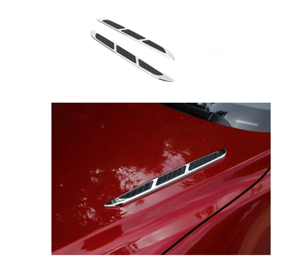 2 шт. автомобильный Стайлинг акульи жабры крыло для автомобиля honda civic mini cooper chevrolet cruze тoyota Renault skoda Octavia Passat b5 audi a4 b8