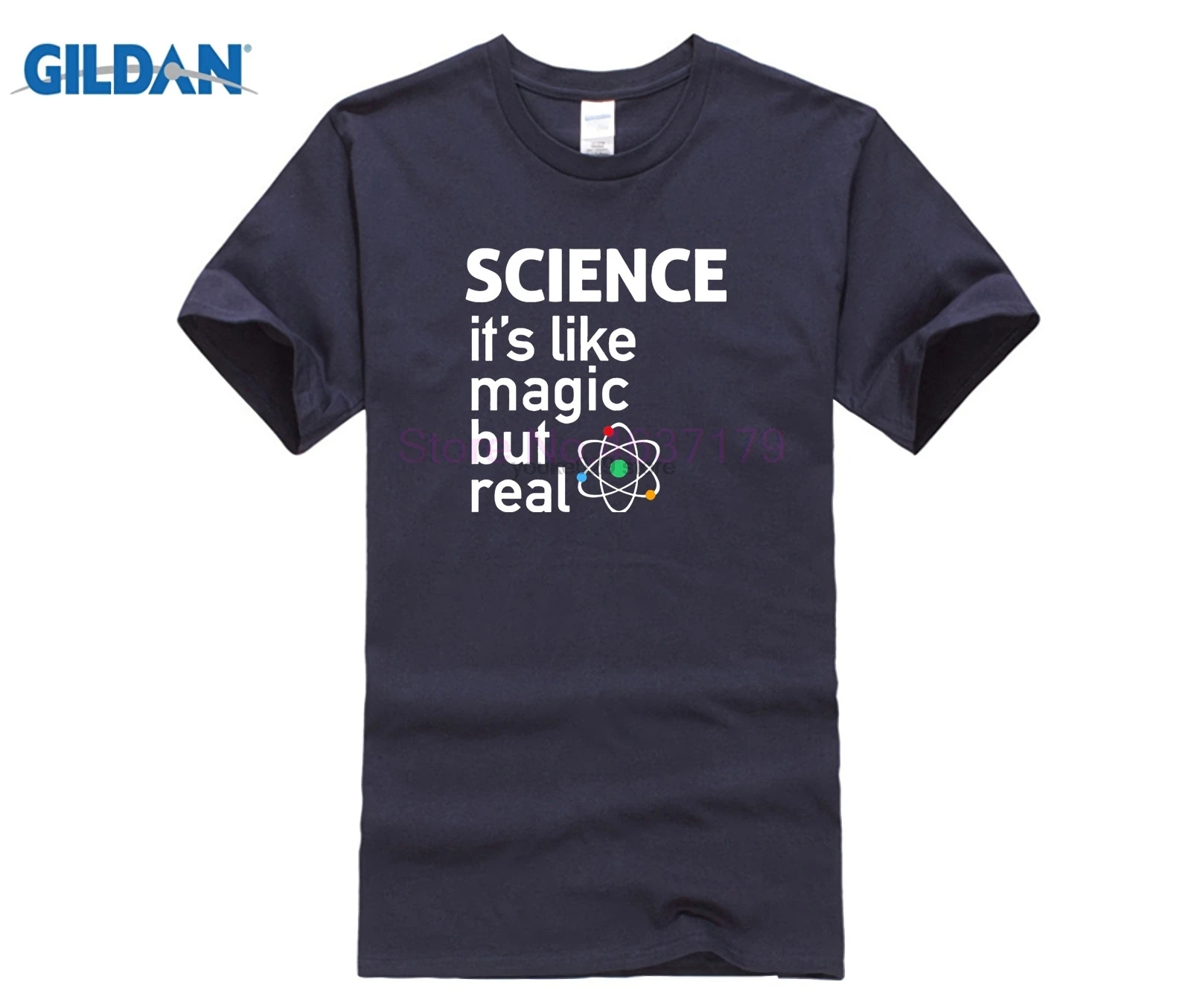 Мужская футболка высокого качества для взрослых SCIENCE It's Like Magic But Real homme Big bang theory