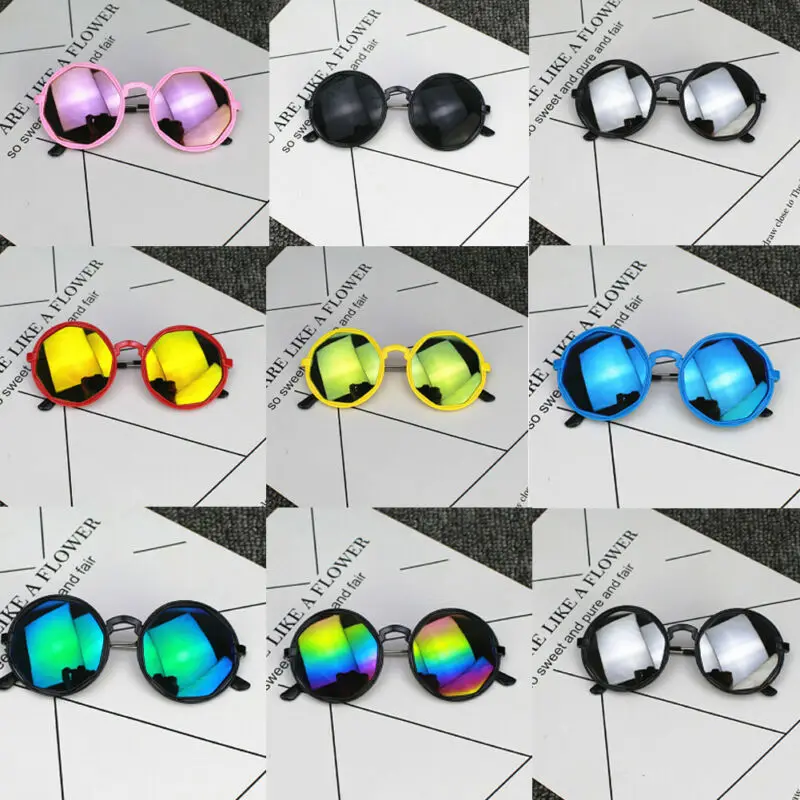 

2019 New Kids Reflective Sunglasses Girls Lovely Baby Colorful Sunglasses Children Streetwear Sun Glasses Boys Toys Cute Eyewear