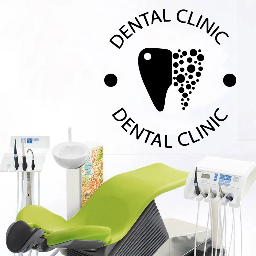 2019 Новые Настенные Стикеры с зубами настенные художественные современные