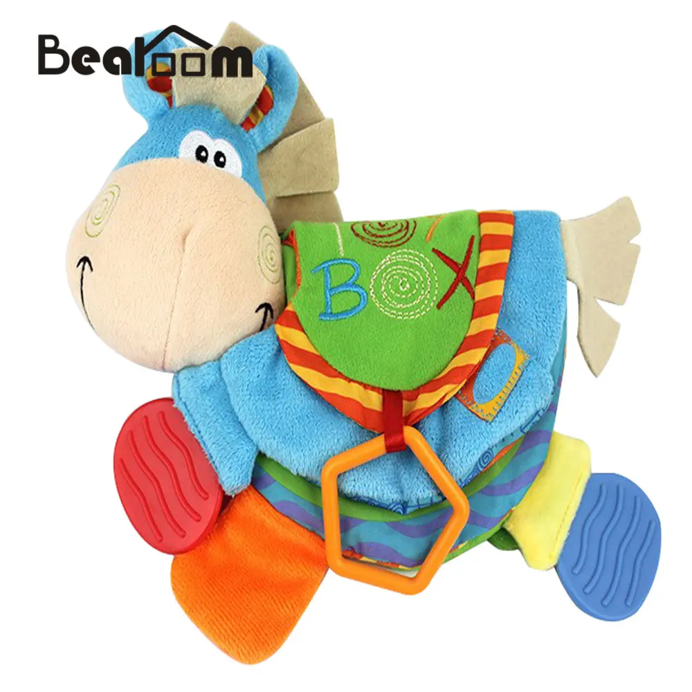 Bearoom набор игрушек тканевая книга для раннего развития Прорезыватель игрушка