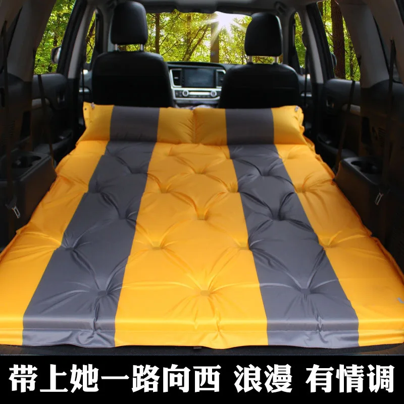 

Inflatable Automatic SUV Car Inflatable Bed Travel Car Outdoor Air Mattress Bed Car Auto Sources Bed Travel Bed 5cm thickness