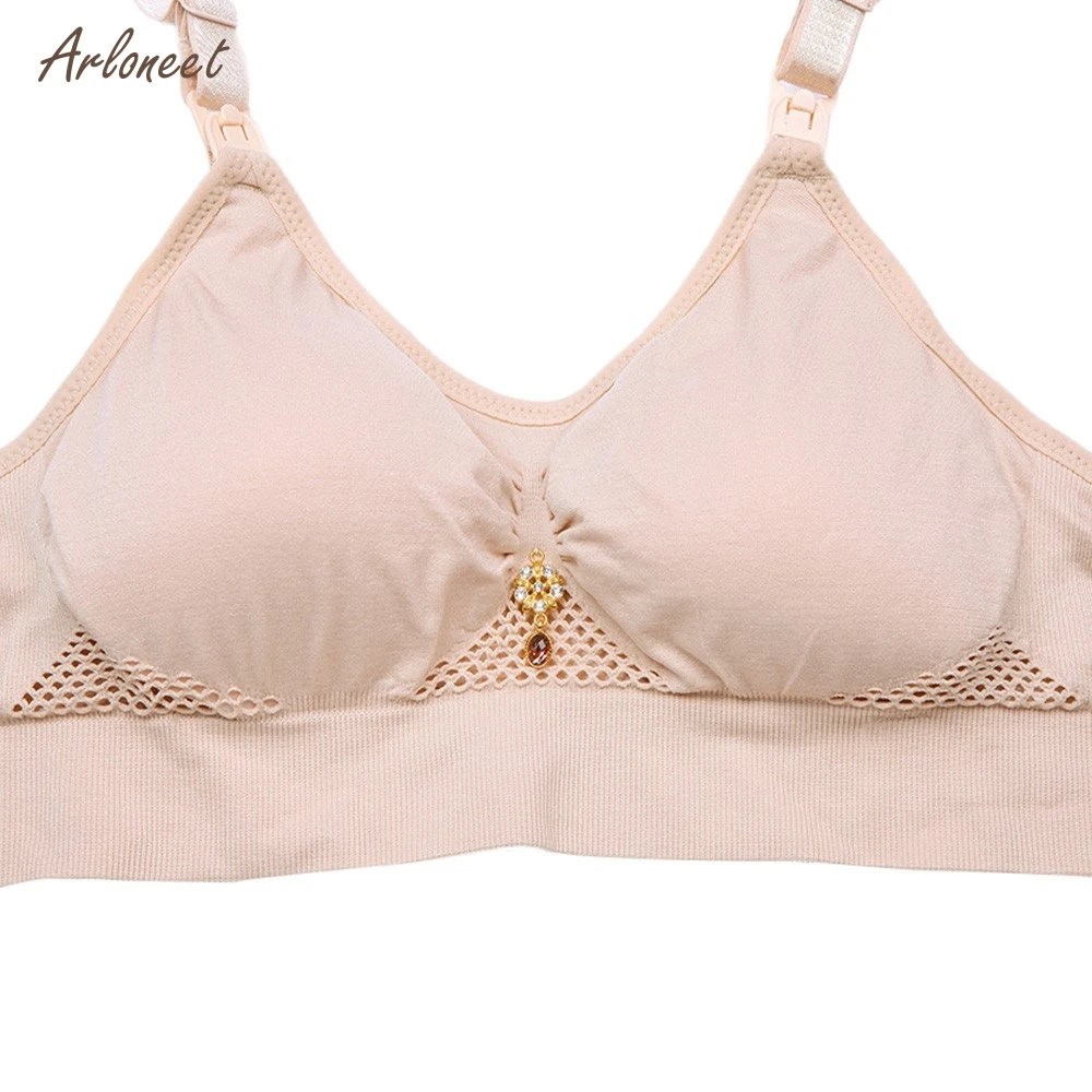 

ARLONEET maternity bras nursing bras Pregnant women without steel ring nursing bra anti-sagging gather underwear pregnancy bra