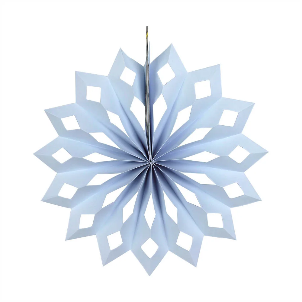 6 шт. Набор рождественских бумажных розеток бумажный веер декор для праздников