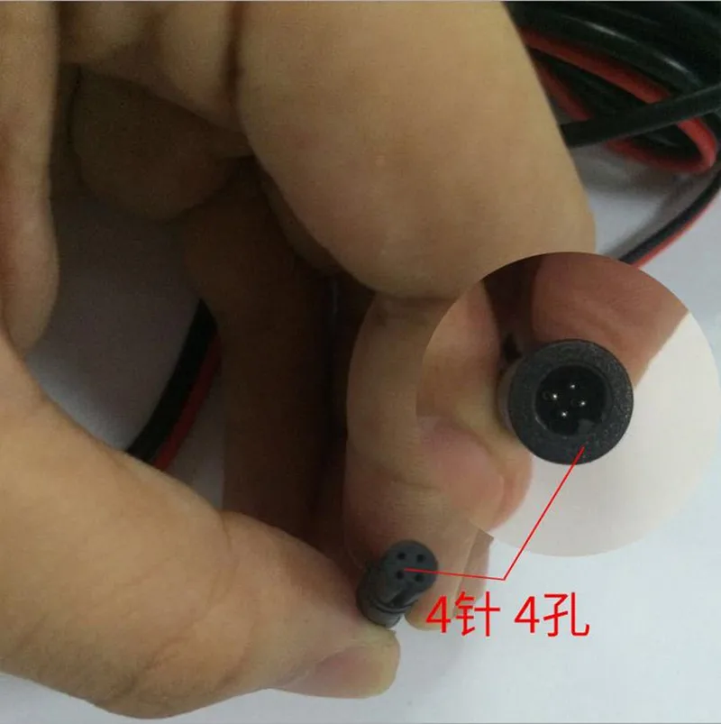 4pin/5pin Автомобильная инфракрасная HD камера заднего вида Универсальная Резервная парковочная камера 8 светодиодный водонепроницаемый ночного видения 120