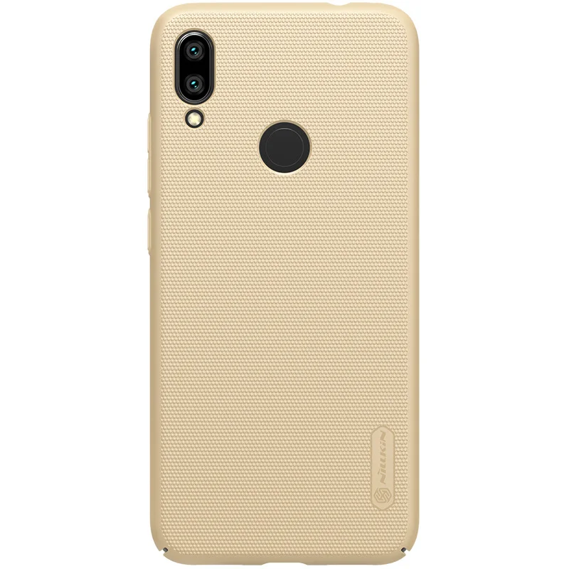 Gold Для Xiaomi Redmi Note 7 чехол-накладка global Redmi Note7 задняя крышка супер матовый защитный чехол Redmi Note7 Nillkin чехол - Цвет: Gold