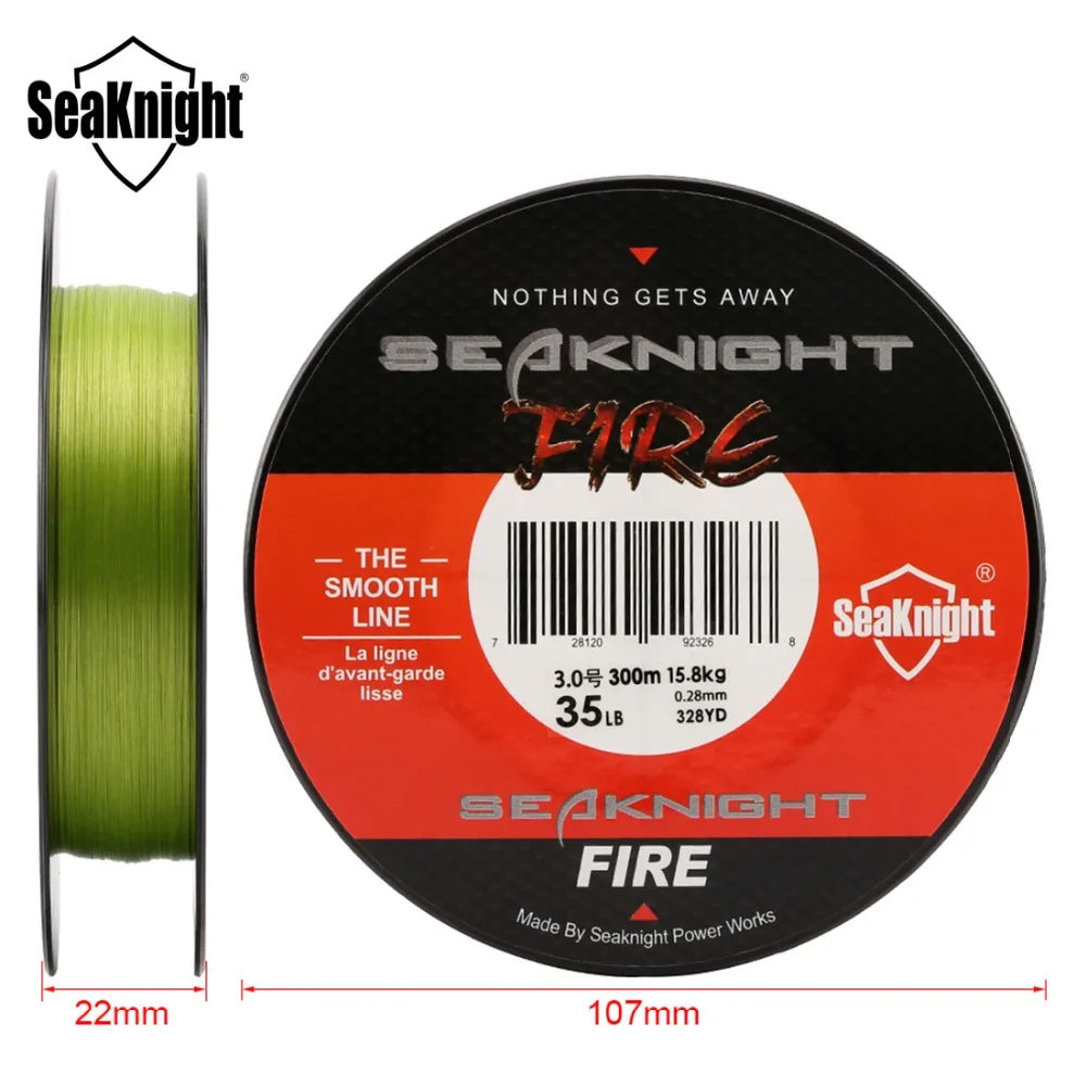 Новый 300 м леска филаментная линия Smooth PE Fire ватерлиния соленой воды так и в