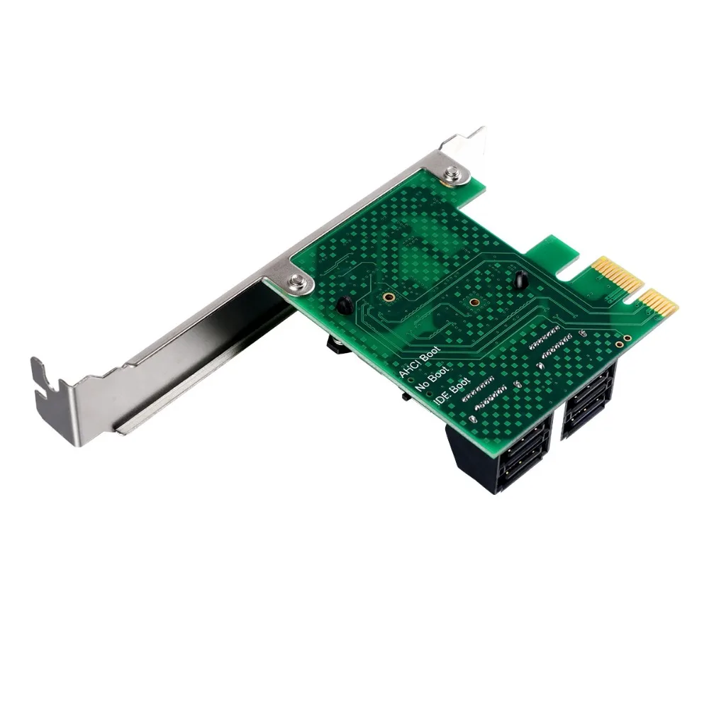 ORICO 4 порта SATA3.0 PCI-E Плата расширения 6 Гбит/с PCI Express контроллер карты SATA III 3,0 конвертер Плата расширения для ПК