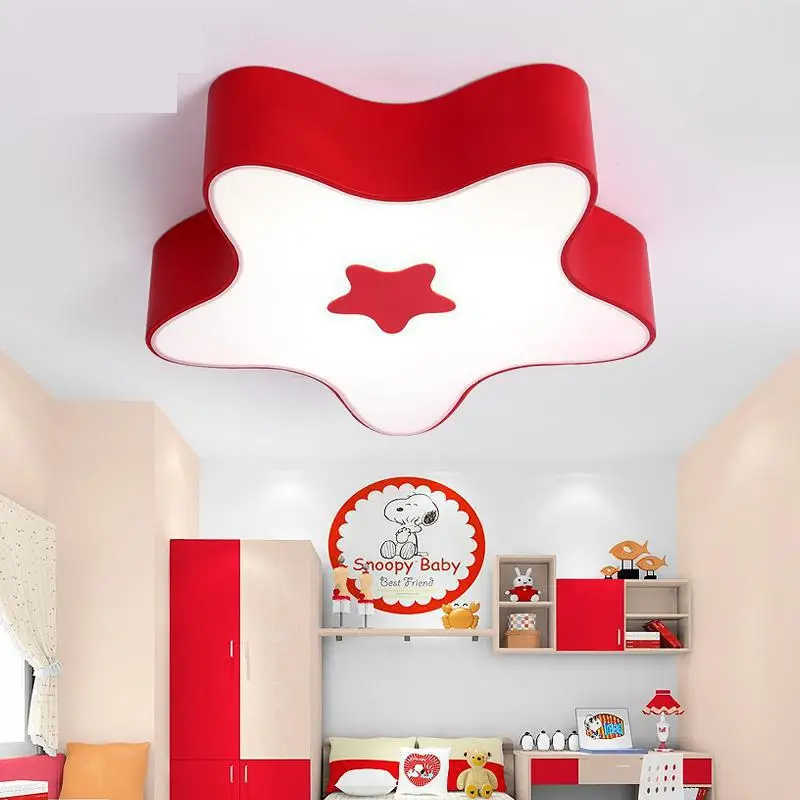 Светодиодный потолочный светильник в виде звезд для детского сада|children ceiling|children