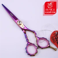 fenice professional 5 5 inch colorful hairdressing styling tools barber hair cutting scissors