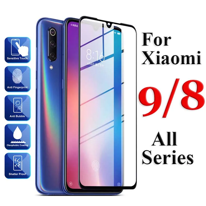 Защитное стекло на Ksiomi 9 для Xiaomi 8 lite Se Pro Explorer закаленное защитное Xiomi Mi9 Mi8 Полное