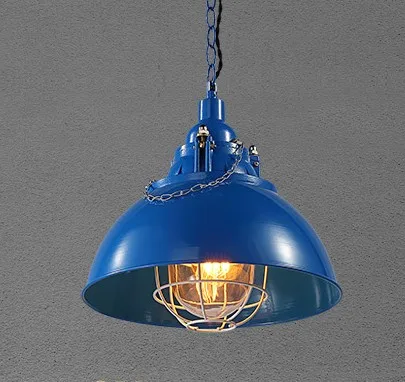 Koop Amerikaanse Loft Ijzer Glas Retro LED Hanglamp Armaturen Industriële Vintage Verlichting Voor Living Eetkamer Bar Opknoping Lamp
