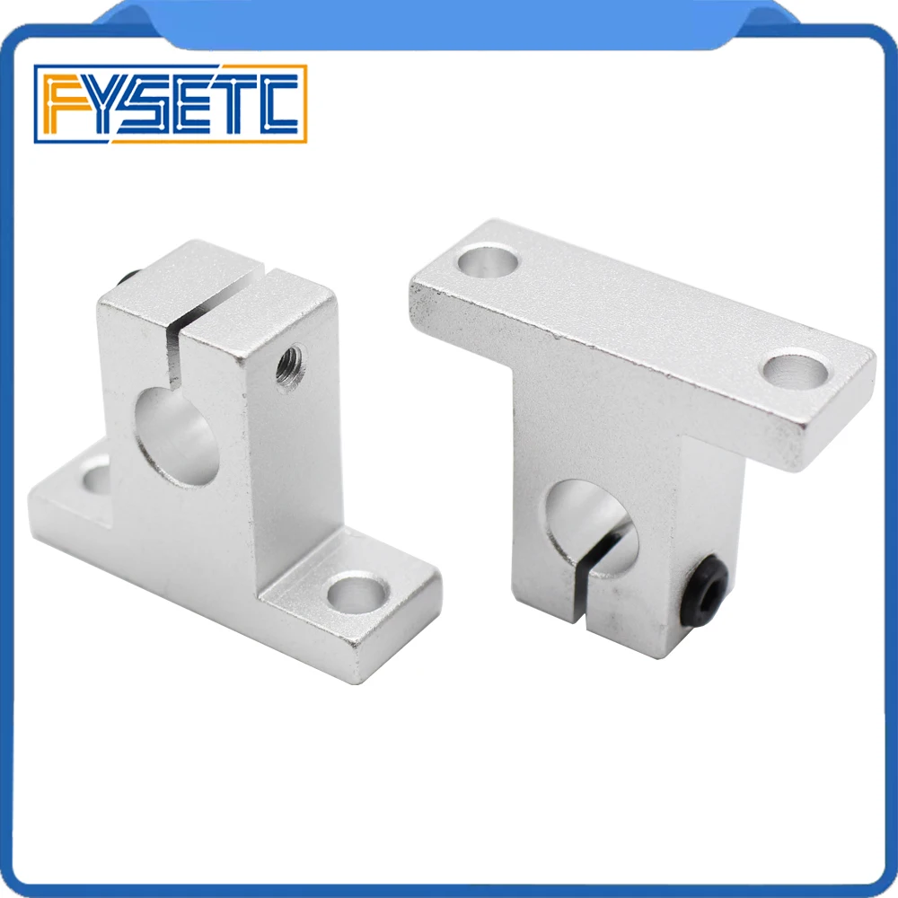 

1PC Linear Rail Shaft SK8 SH8A SK10 SK12 SK16 Aluminum Block 8/10/12/16mm Router Support XYZ Table CNC Sliding Router Bracket