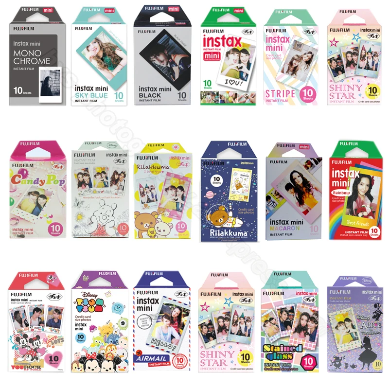 Оригинальный Fujifilm Fuji Instax Mini 9 мгновенных Цвет пленка для 8 7 s 70 50 90 25 Камера