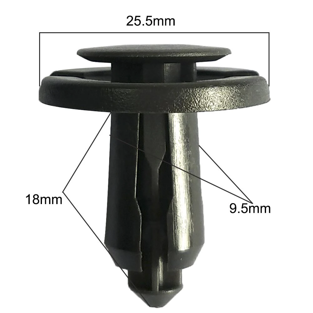 CNIKESIN 50 PCS B126 нейлон Фиксатор автомобильный 9 5 мм отверстие спереди и сзади бампер