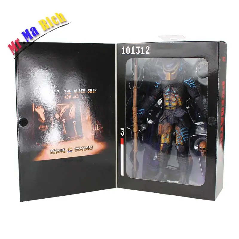 Neca Predator 2 ПВХ фигурки игрушки Коллекционная модель куклы Классическая Игрушка
