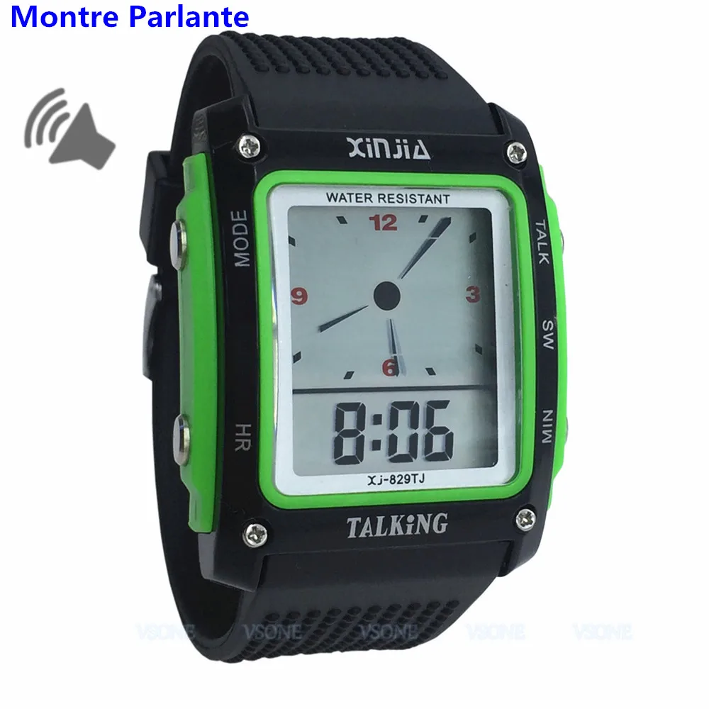French Talking Watch for the Blind and Elderly 829TF