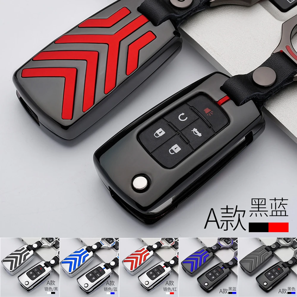 Цинковый сплав держатель для ключей чехол Buick Chevrolet Cruze Aveo TRAX Opel Astra Corsa Meriva Zafira Antara