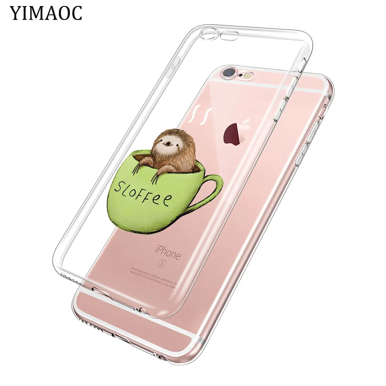 Мягкий силиконовый чехол YIMAOC для iPhone XR X XS 11 Pro Max 5 5S SE 6 6S 7 8 Plus 10 TPU|Бамперы| |