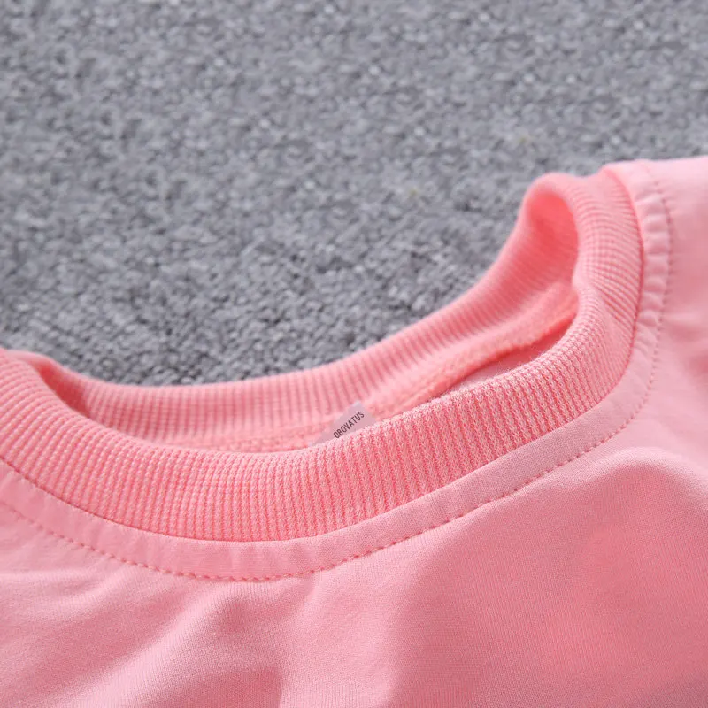 Брендовый дизайнерский комплект одежды для маленьких девочек толстовка с