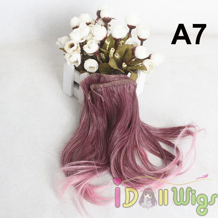 Парик для куклы сделай сам 20x100 см 5 шт./лот|american girl|doll wigamerican girl doll |