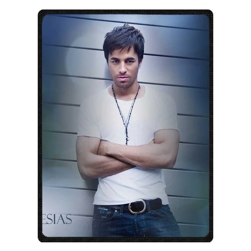 Enrique Iglesias очень мягкое Коралловое фланелевое одеяло с принтом манты покрывало