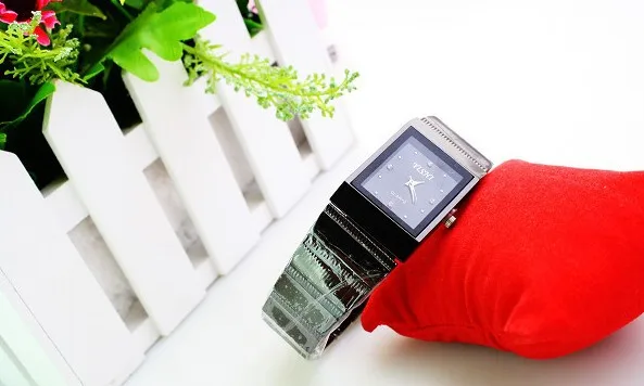 Free shipping wholesale stainless steel square watch mens luxury watches fashion A0913 | Наручные часы
