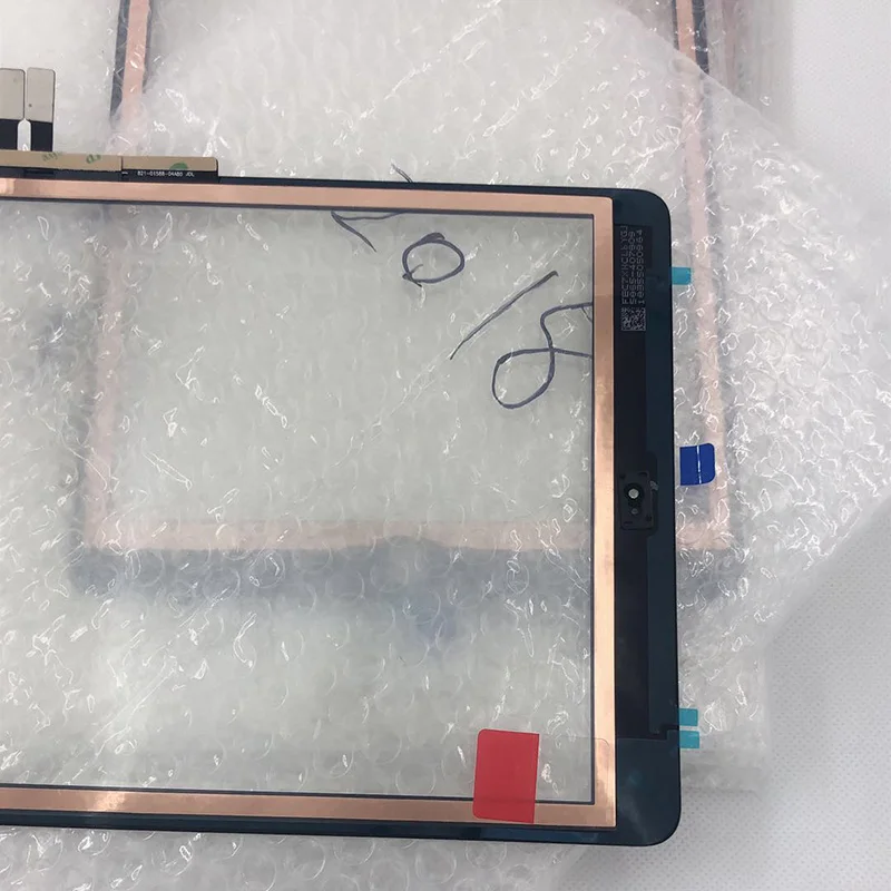 1 шт. для iPad 9,7(версия) для iPad 6th A1954 A1893, сенсорный экран, планшет, передняя внешняя панель, стеклянная дигитайзер+ кнопка